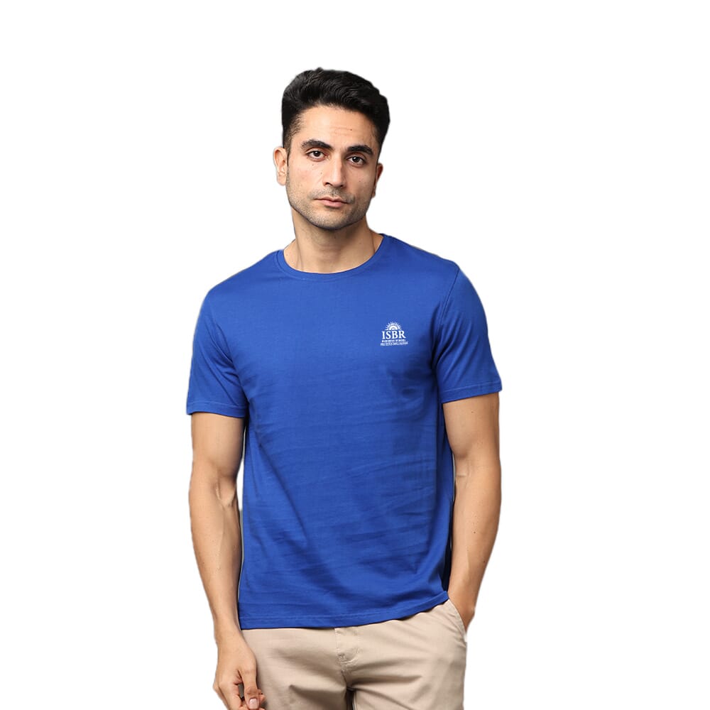 Greys&Blues Pima Round neck T-Shirt-Royal Blue